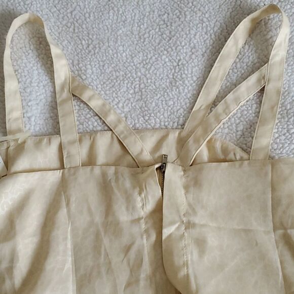 FAISCA creme double layer tank top - Picture 8 of 12